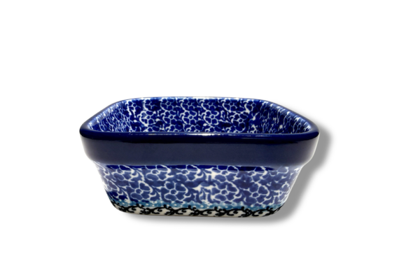 428 Bunzlau vierkant schaaltje 9,5 x 9,5 cm 3264X 428 Kleine vierkante schaaltjes 9,5 x 9,5 cm